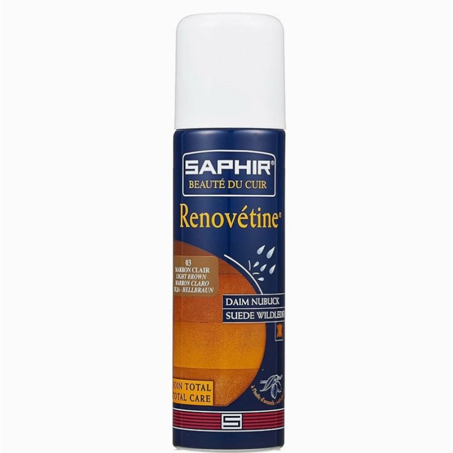 Femme nat et nin Produits D'Entretien | Renovetine Marron Clair (Epice) Saphir