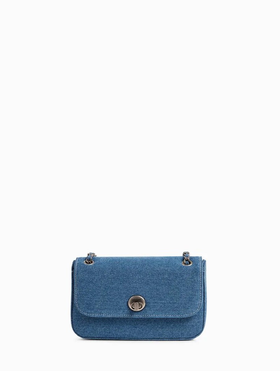 Femme nat et nin Sacs Porte Epaule | Mini Grace Denim